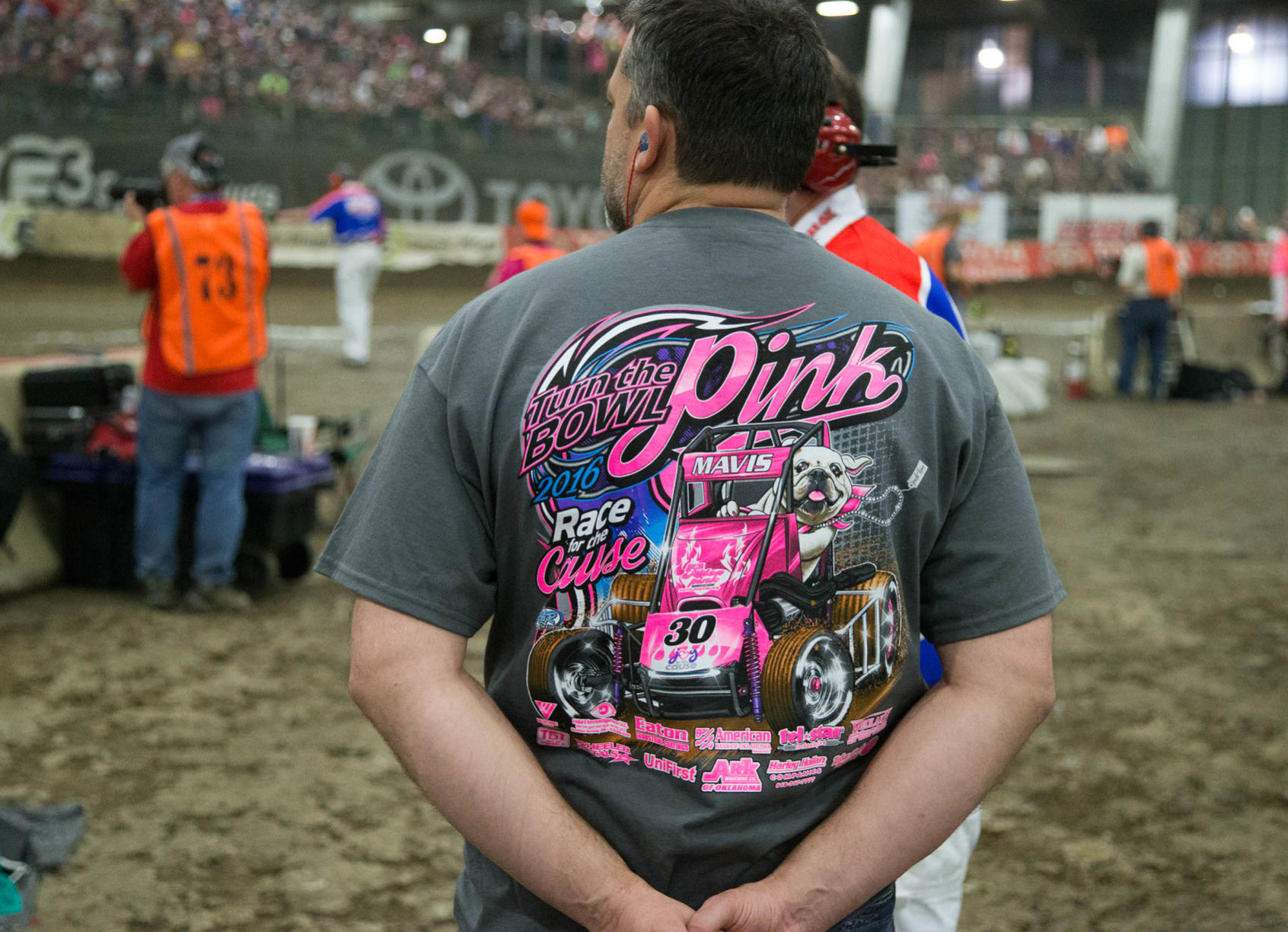 Tony Stewart at the Chili Bowl: 2016